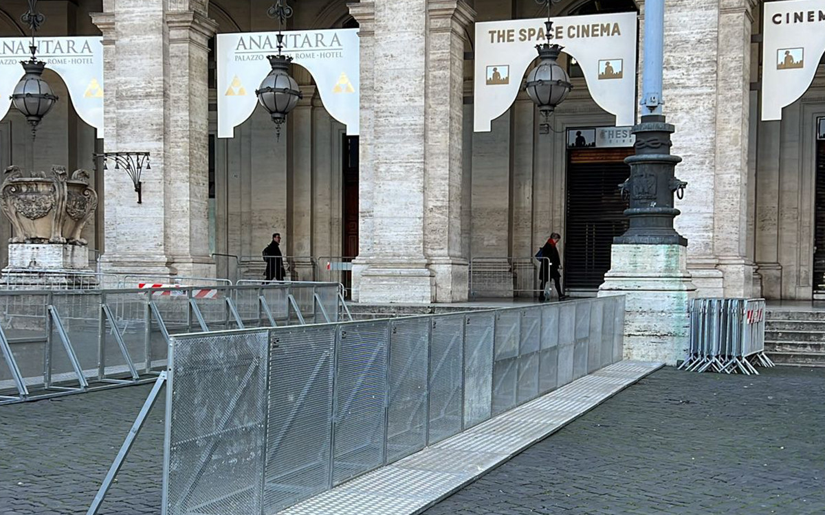 Transenna antipanico