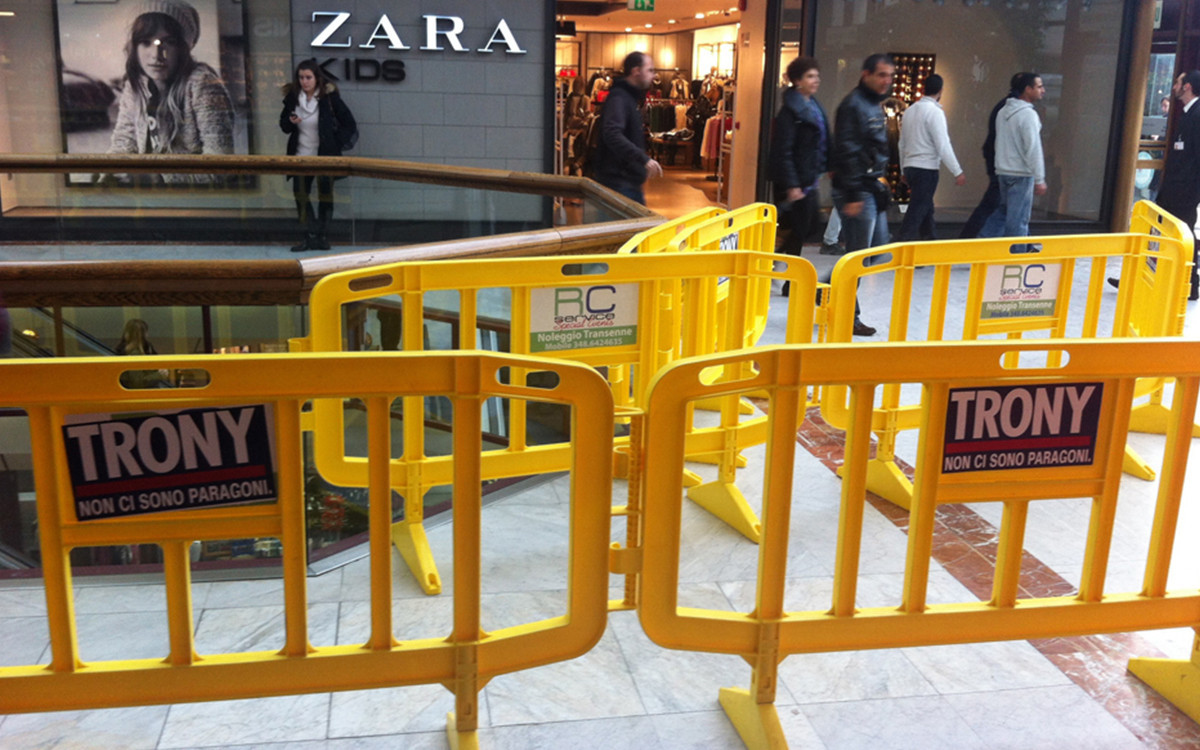  Noleggio transenne Trony